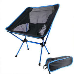 5 Piece Outdoor Folding Table and Chairs Set Portable Barbecue Camping Set Folding Aluminum Table with Gift Bag