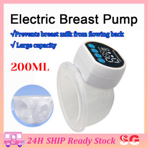 SG【Ready Stock】All-Day Wearable Pump Electric Breast Pump Portable Hands-Free Breast Pump All-Day Wearable Pump – Ergonomic Fit 200ml Capacity Perfect for Active Moms