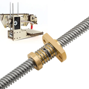 T8 Chống phản ứng dữ dội vít me đai ốc bằng đồng thau sử dụng để nâng cấp Ender 3/CR10 Tornado/Clone