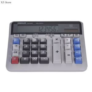 Large Computer Electronic Calculator Counter Solar & Battery Power 12 Digit Display Multi-functional Big Button