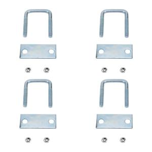 Leaf Spring Stabilizers Clamp Bundles of 4 For Enhances Towing Control On Boats Truck Trailer Axles Daily Casual Use