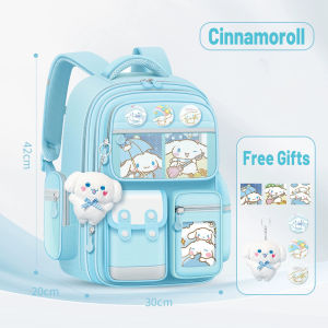 [SG In Stock]Sanriou cartoon Kuromi Kids Backpack Mini Schoolbag Girls and Boys Cute Shoulder Bag Large Capacityf