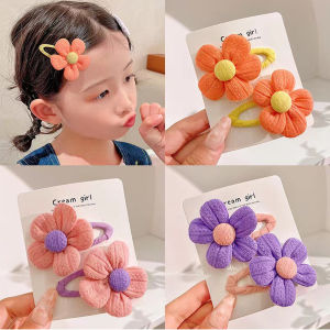 2PCS Simple and stylish ladys hair clip multi -color fashion hairstyle accessories Childrens birthday