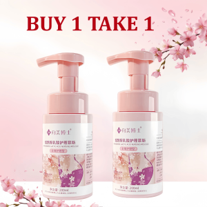 【BUY 1 TAKE 1】Intimate Care Mousse For Women—Provides Antibacterial Cleansing Balances The Micro-Ecosystem Relieves Itching And Odor And Ensures Long-Lasting Freshness 200ml Large-Capacity Bottle Suitable For Daily Care.