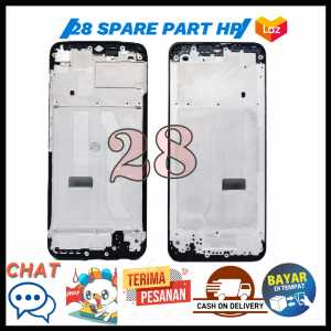 FRAME / TULANG TENGAH / TATAKAN LCD REALME C21Y / C25Y ORIGINAL NEW