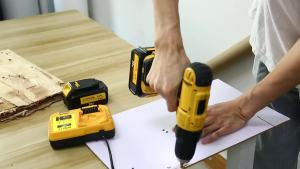 DCB112 Charger Repalcement for Dewalt 12v/20v Battery Charger Compatible with Dewalt 12v/20v Max Battery DCB200 DCB203 DCB125 DCB107 Yellow