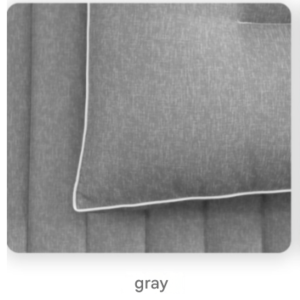 Our & Deco Shiny Dust-Free Allergy Care Washable Cervical Pillow | Height Adjustable & Double-Sided | Dust Mite Prevention Pillow for Neck & Shoulder Comfort