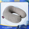 Dofia U-shaped Memory Foam Neck Pillow Portable Plane Travel Office Cervical Spine Neck Support. 