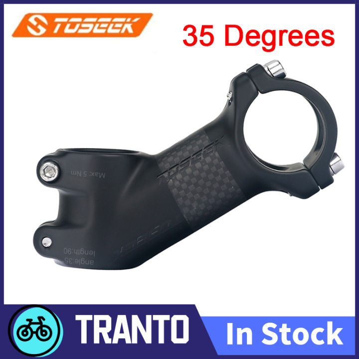 TOSEEK Ultralight Bicycle Stem 35 Degrees Aluminum+Carbon Fiber - Main Image