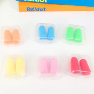 Soft Sponge Ear Plugs Sound Insulation Anti-noise Earplugs with Storage Box