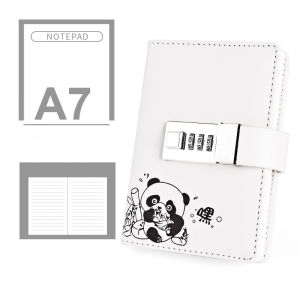 Sổ Ghi Chép Bỏ Túi Dễ Thương A7 Có Khóa Mật Khẩu Sổ Ghi Chép Văn Phòng Phẩm Cho Trường Học Nhật Ký Sổ Phác Thảo Chương Trình Lập Kế Hoạch Mật Khẩu Sổ Ghi Chép Nhỏ