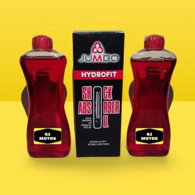 OIL SHOCK OLI SKOK DEPAN JUMBO ISI 2 BOTOL