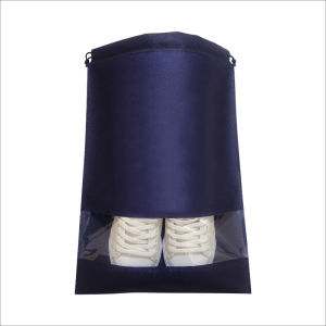 Portable Non Woven Storage Bag/Portable Travel Shoe Bag/Shoe Bag Storage Bag/Waterproof Drawstring Shoe Bag