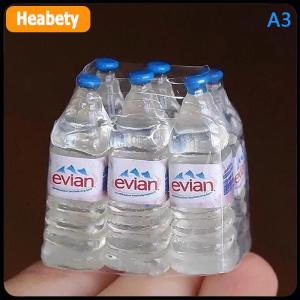 【2-3 days delivery】 1:12 Resin Mini Simulation Mineral Water Bottle Model Doll House Miniature Kids Gift Toys Home Decoration Accessories