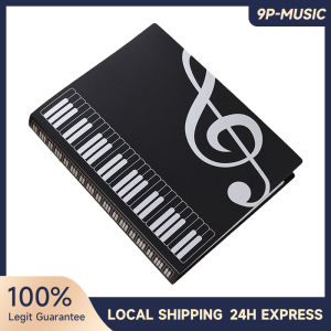 Guitar Sheet Music Book Folder Piano Paper Sheets Folder Document Storage Organizer A4 Music Score Folder