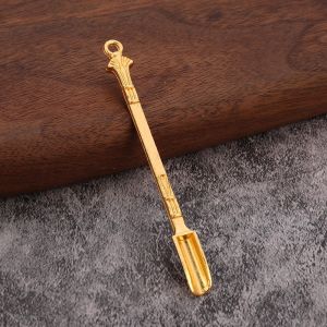 Metal Mini Shovel Spoon Coffee Stirring Spoon Medicine Spoon Vintage Dessert Salt Teaspoon Powder Spoon Kitchen Tableware