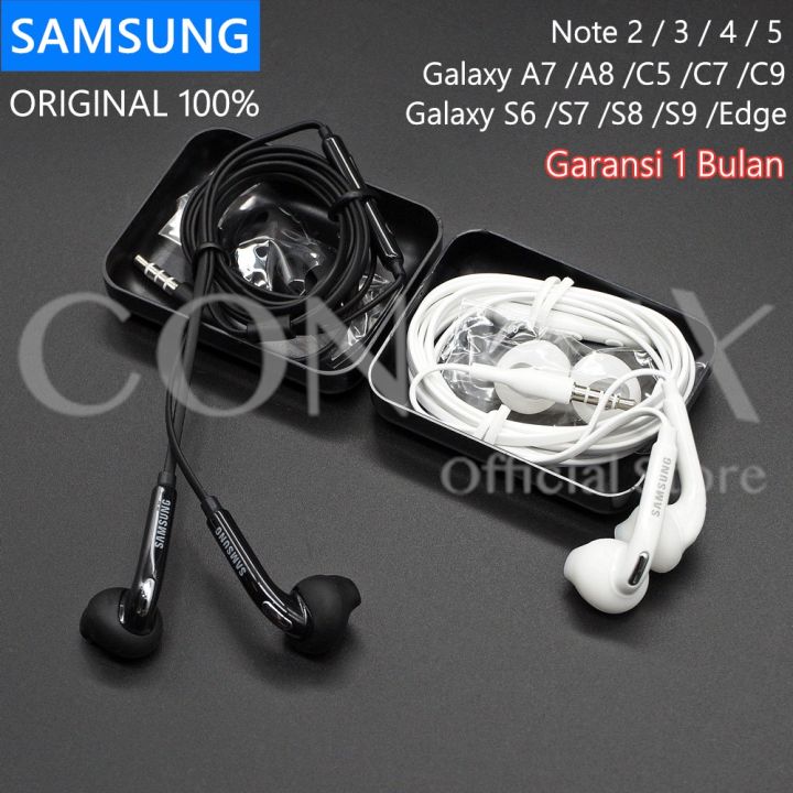 Headset Samsung ORIGINAL 100% Earphone Galaxy S6 S7 Note
