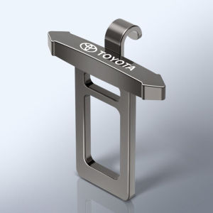 1/2pcs Toyota Car Seat Belt Extender Vios Raize Wigo Rush Veloz Yaris Ativ Innova Avanza Altis Fortuner Hilux Corolla Cross GR Sport TRD Zinc Alloy Seat Belt Muffler Accessories