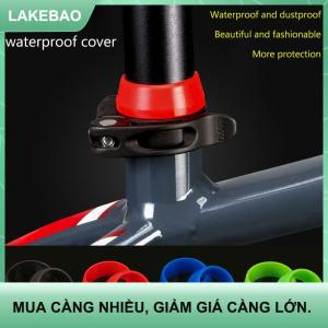 【LAKEBAO】 1PC Xe Đạp Silicone không thấm nước xe đạp leo núi ghế bài bảo vệ xe đạp ghế bài cao su vòng bụi Bìa