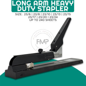 FMP Heavy Duty Long Arm Stapler for School & Office - 240 Sheets Capacity