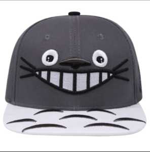 New Topi Distro Pria/Topi Snapback HIP-HOP style fashion Topi distro keren Topi Pria Bordir Motif Totoro Bayar Ditempat [COD]