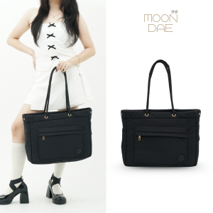 MOON DAE Som Bag Tas Tote Bag Wanita Korea Puffy Muat Laptop MND-SOM