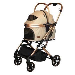 MORIO รถเข็นสัตว์เลี้ยงพรีเมี่ยมที่สุด ถอดตะกร้าได้ รับน้ำหนักได้ 22 กิโลกรัม ล้อลื่นไม่มีสะดุด