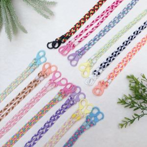 สายคล้องแมสเชือกถักเปีย สีหวาน ใช้งานง่าย เบา ✨ใหม่