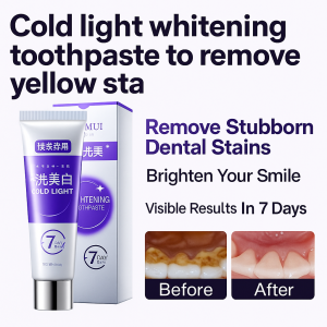 Whitening Toothpaste Remove Yellow Odor and Stains Anti-cavity Deodorant White in 7 Days Multi-brightening