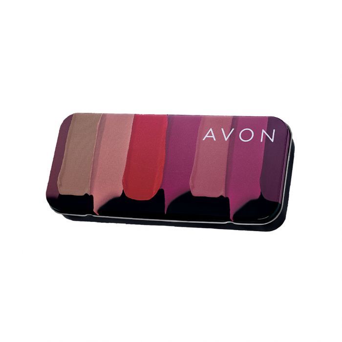 Avon Color Vanity Case Multicolor Makeup Organizer Casual Metal