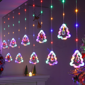 Christmas String Light Decoration Led Lights Strings For Home Hanging Colored With Remote Outdoor Garden Usb Fairy Decorative Patio Curtain Holiday Festival Warm White Party Indoor