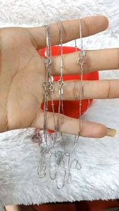 Kalung Jedar Itali Gold dan Silver Perak Asli 925