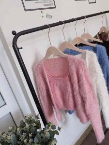 Set Áo Len Lông Thỏ Siêu Mềm Mịn Hàng Quảng Châu