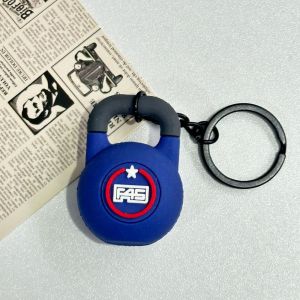 BEIBEI Mini Barbell Plates Key Chain Kettlebells Water Cups Simulation Dumbbells Keyring Car Key Ornament Bag Charm Fitness Series Pendant for Men Women