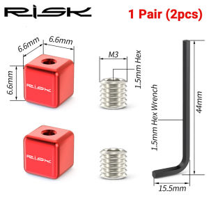 RISK Bicycle Line Tail Cap Removable Cable End Cap Bolts Shift/Brake Inner Cable Tips