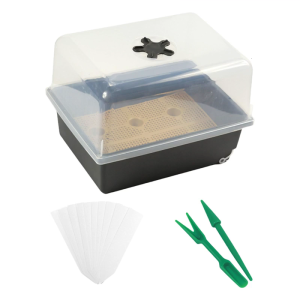 ชุดถาดเพาะปลูกเริ่มต้นแบบแยกส่วนการงอกอเนกประสงค์เหมาะสำหรับพืชหลายชนิดการใช้งานกลางแจ้งในร่ม