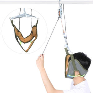Ymingqi Dụng cụ định vị kéo giãn đốt xương sống cổ thích hợp dùng tại nhà - INTL