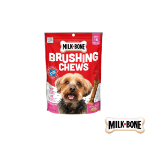 MilkBone Brushing Chews Daily Dental Treats Original Mini Treat Size