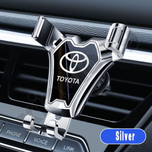 high quality Car Phone Holder For toyota Phone In Car Air Vent Mount Stand No Magnetic Mobile Holder Gravity Bracket raize Vios Fortuner Innova Corolla Altis Hiace Avanza Land Cruiser Hilux Camry Wigo RAV4 Revo Corolla Yaris Previa