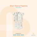 Piyama Bayi - Short Sleeve Pajamas Tencel - Baby Loop. 