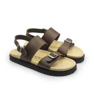 Crousel Sandal Wedges \ Women - Calypso Flat Brown