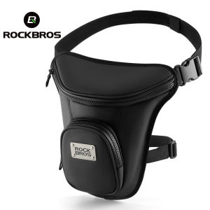 【Giao hàng địa phương】ROCKBROS Xe Máy túi đeo chân Cho Nam Nữ Đa Chức Năng Túi Messenger sức chứa lớn Có Thể Điều Chỉnh 2 Trong 1 Cưỡi Túi lưu trữ túi đeo thắt lưng