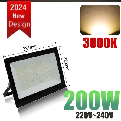 Spotlight Led Light Flood Light 220V Outdoor Waterproof AC Wall Lamps Spotlights 6000K 3000K IP65 Energy Saving Street Lamp White Led SearchLight For Home Yard Garden Playground Deck Shed Fence Front 10W 20W 30W 50W 100W 150W 200W 300W