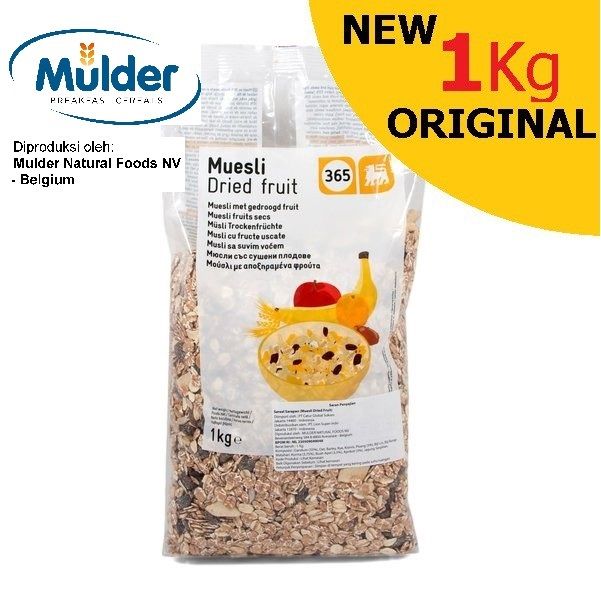 Muesli Sereal Sarapan Buah Kering Dried Fruit Cereal Breakfast Super