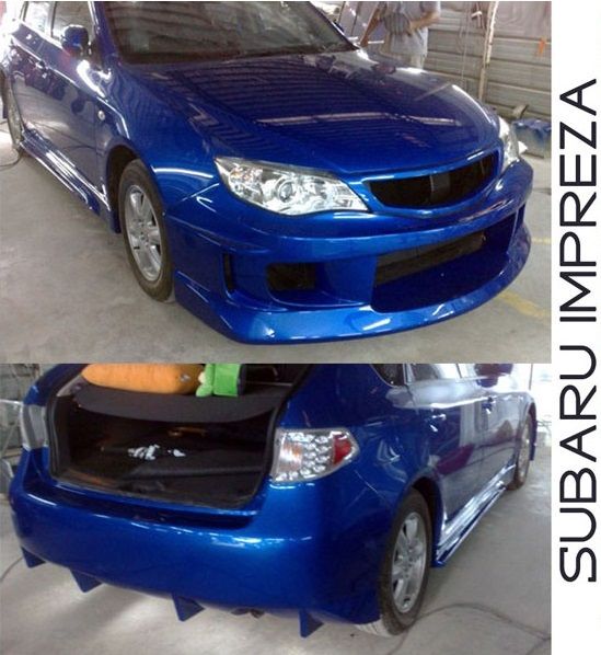 Subaru Impreza WRX STI V10 Chargespeed Charge speed Bodykit body