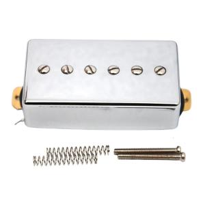 เก็บหลุมเสียงกีตาร์คอกีตาร์ไฟฟ้า Humbucker อเนกประสงค์กีตาร์อุปกรณ์เครื่องมือส่วนผิวโลหะ