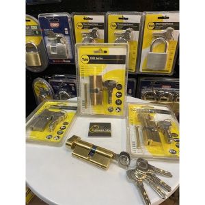Mất chìa khóa thay Lõi khoá ruột khoá Yale chính hãng - 7cm 5 chìa vi tính thay thế dễ dàng