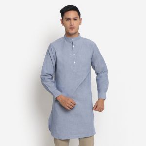 PROMO! Baju Kurta Pakistan Koko Katun Premium Warna Oxford Pria Toraformen 004