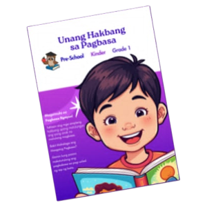 AA New A5 Size Abakada Approach Educational Book for Filipino Language Learning - 72 Pages with 120 Page Back Cover