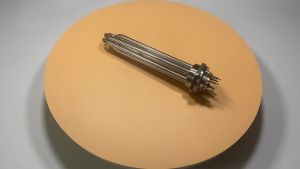 Lujinxun Heating Element With Probe / Ground Screw DN32 1 1/4" BSP Thread 3U Tubular Electrical Immersion Heater 3/4.5/6/9/12KW